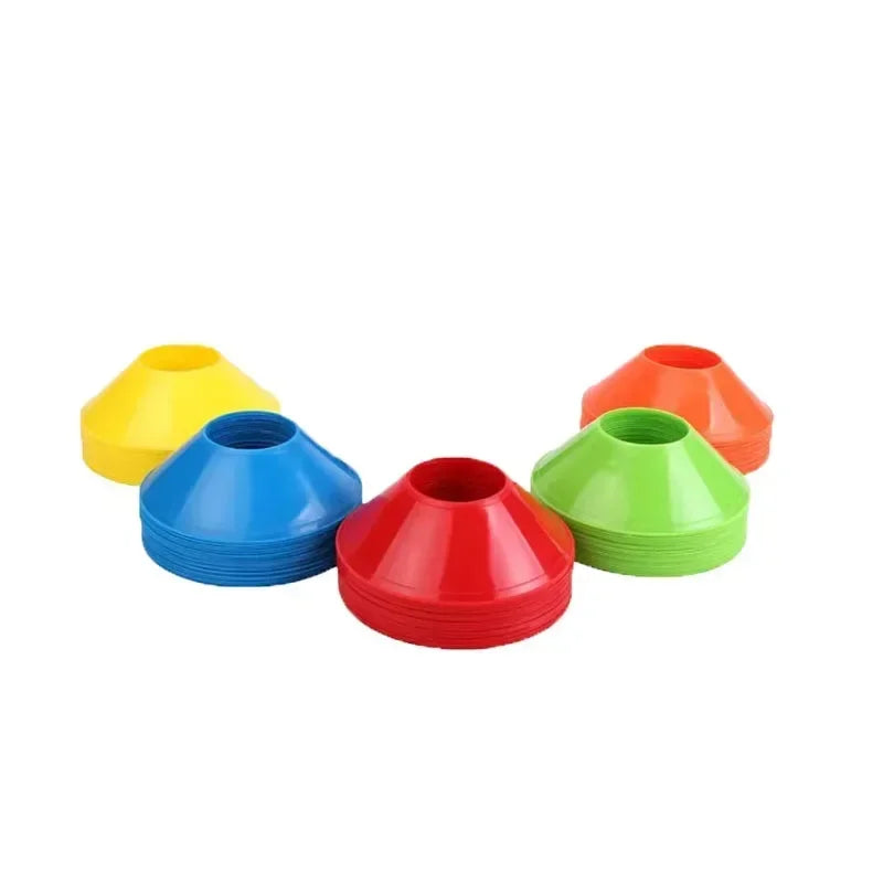 10 Pieces Soccer Cones Disc Football Training