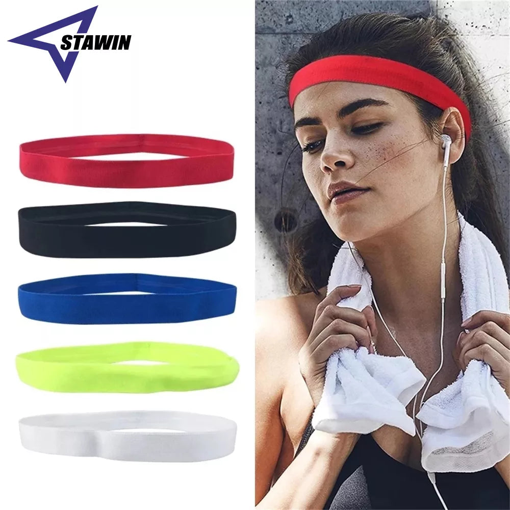 1 Piece Men Women Headband Sports Sweat Hair