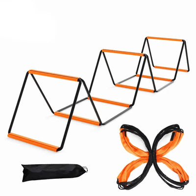 Dual-Purpose Soccer Training Jump Ladder