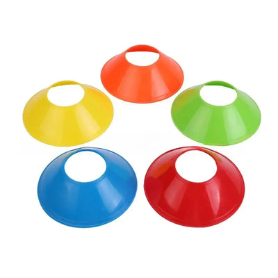 10 Pieces Soccer Cones Disc Football Training