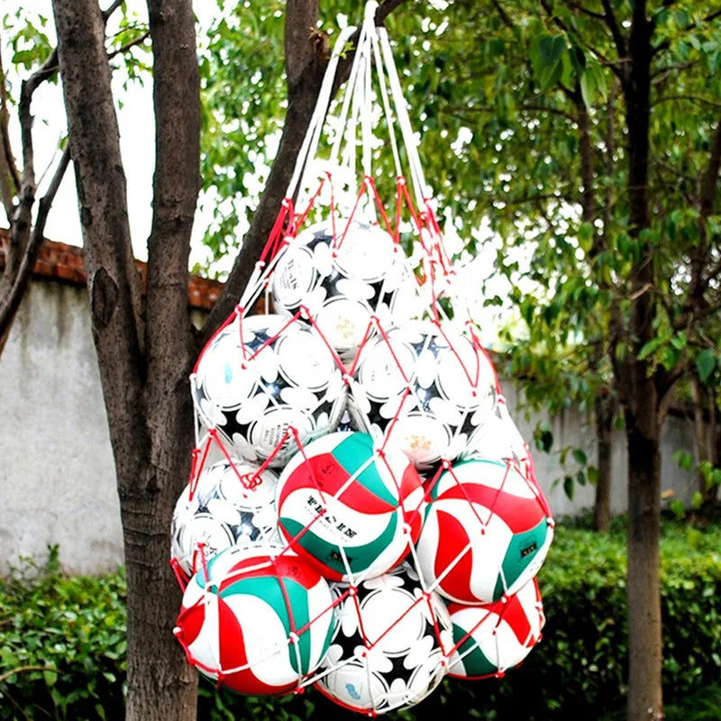 Portable Carry Net Bag Balls Volleyball Outdoor