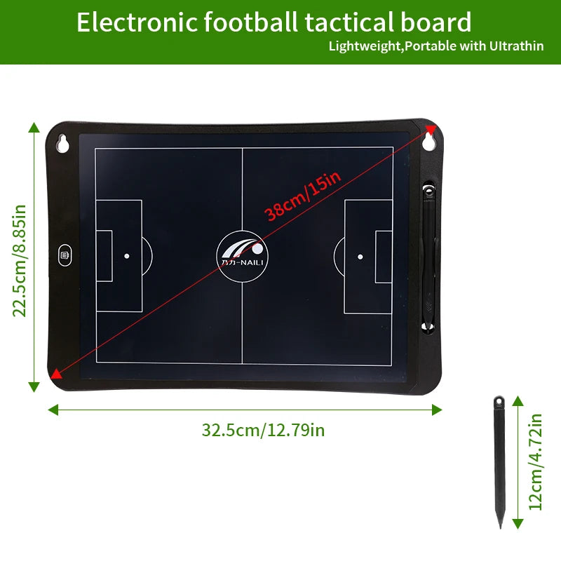 Electronic Football Tactical Board Portable